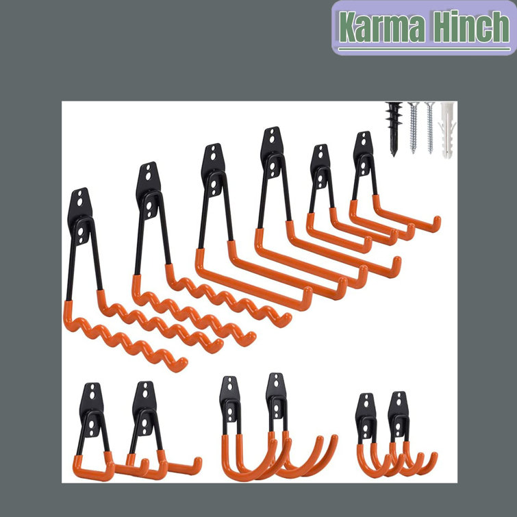 KarmaHinch 12 Pack Heavy Duty Garage Storage Hook Wayfair